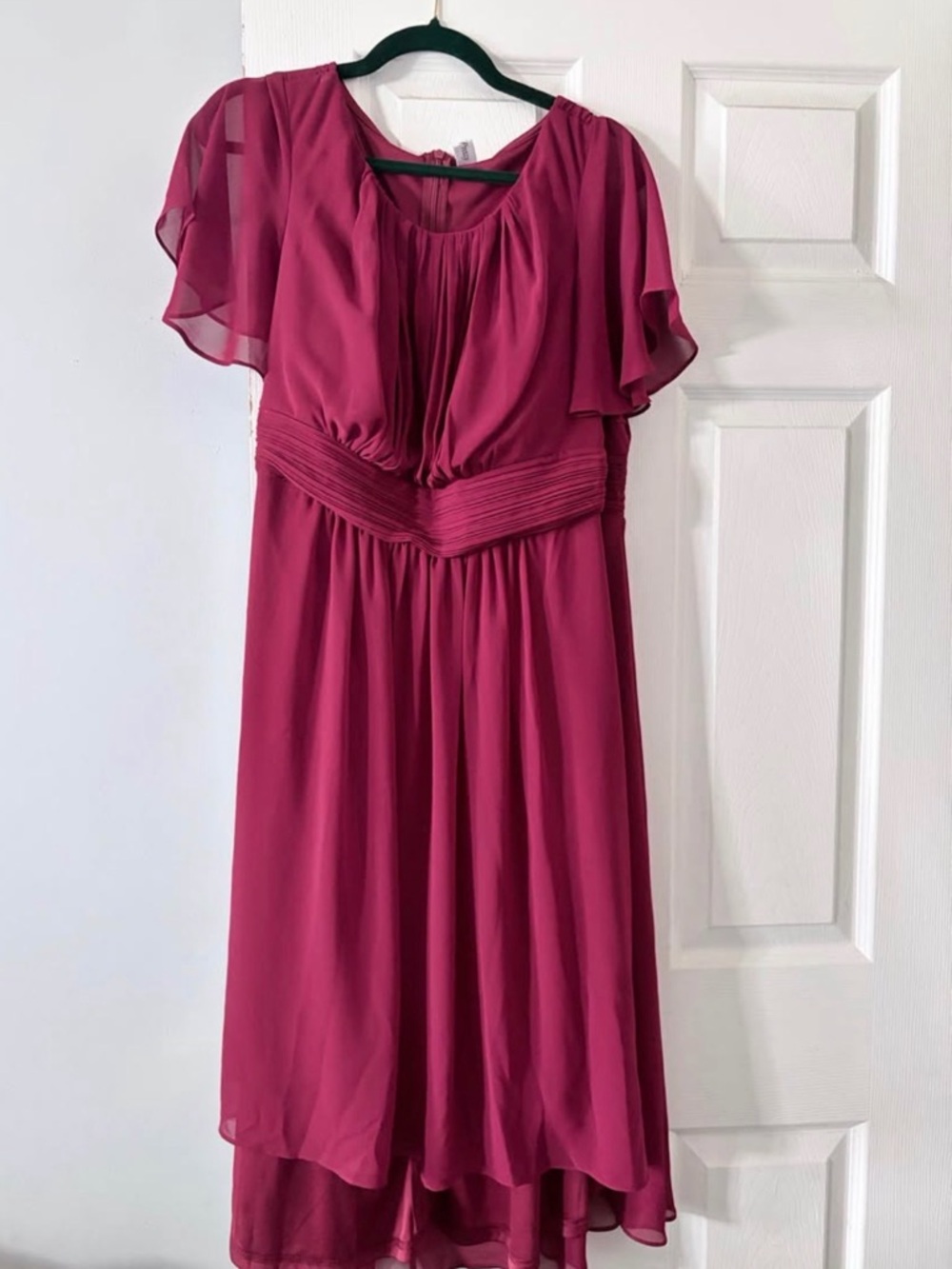 Formal Burgundy Dress